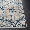thumbnail image 3 of SAFAVIEH Meadow Emily Abstract Area Rug, Navy/Ivory, 4' x 6', 3 of 8