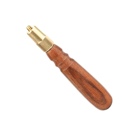 Ciwanning Wood File 6inch Wood File Special Handle Metal File Round Hole Small Wood Handle