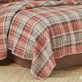 thumbnail image 3 of Saffron Plaid Full/Queen 3 Piece Quilt Set, 3 of 6