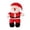 B, variant on Cute Santa Claus Plush Stuffed Toy, Soft Winter Sleeping Companion for Kids, Great Christmas Gift & Festive Decor