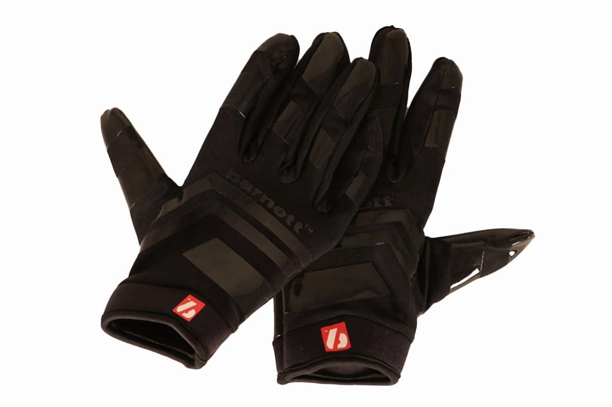 FRG-03 Junior Black (L) receiver football gloves, (RE, DB, RB)