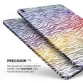 thumbnail image 3 of DesignSkinz Colorful Vector Zebra Animal Print Full-Body Skin Decal Wrap Cover for iPad Pro 12.9” 4th Gen (A2229/A2069/A2239/A2233), 3 of 4
