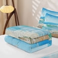thumbnail image 5 of Erosebridal Hawaiian Beach Zipper Twin Comforter Sets with Fitted Sheet and 2 Pillowcases, Summer Zipper Bedding Set, 5 of 7