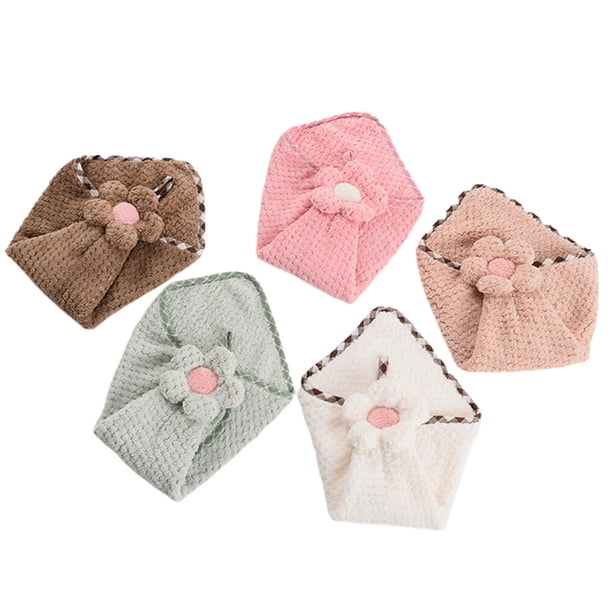 unbranded 5Ud Paños De Mano Absorbentes De Coral Rizo Para Hogar Con Patrón Decorativo