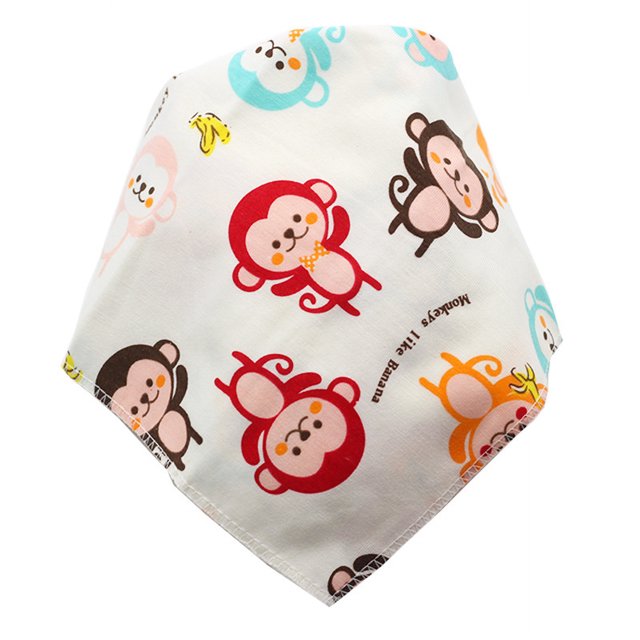 Babero para bebé, babero para bebé, triángulo de algodón, paño para eructar, paño para eructar para bebé, diseño a prueba de futuro
