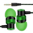 thumbnail image 6 of 3.5mm In-Ear Earphones - Stereo Bass Earbuds with Microphone, 1.2m Wired Headphones for Cell Phone, Noise Isolating Sound, 6 of 6