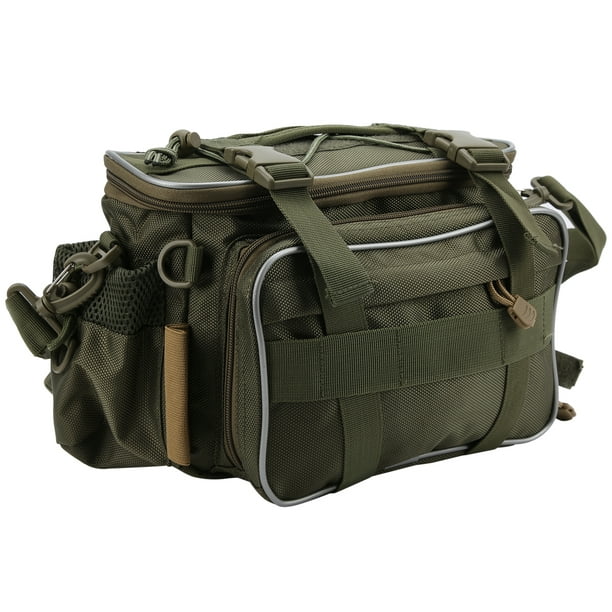 Shoulder Waist Lure Bag,MultiFunction Fishing Tackle Bag Multi Function  Fishing Bag Multifunctional Shoulder Waist Lure Bag Unbeatable Value