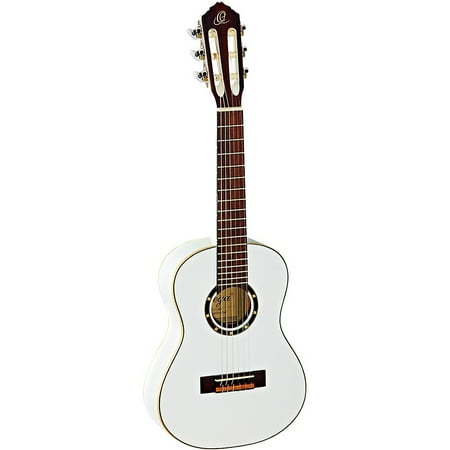 Ortega Family Series R121-1/4WH 1/4 Size Classical Guitar White