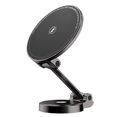 thumbnail image 3 of 15W Magnetic Car Wireless Charger Holder 360 Rotation Foldable Phone Stand, 3 of 9