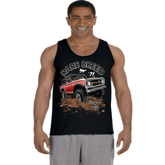 Bronco Ford Tank Top Mens T-shirt Clothing Apparel Muscle Tee