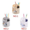 thumbnail image 4 of Multi-function Office Desktop Rotating Pen Holder Cosmetic Eyeliner Storage pen organizer Cosmetic Box Pencil Case Desk Pen Organizer, 4 of 9