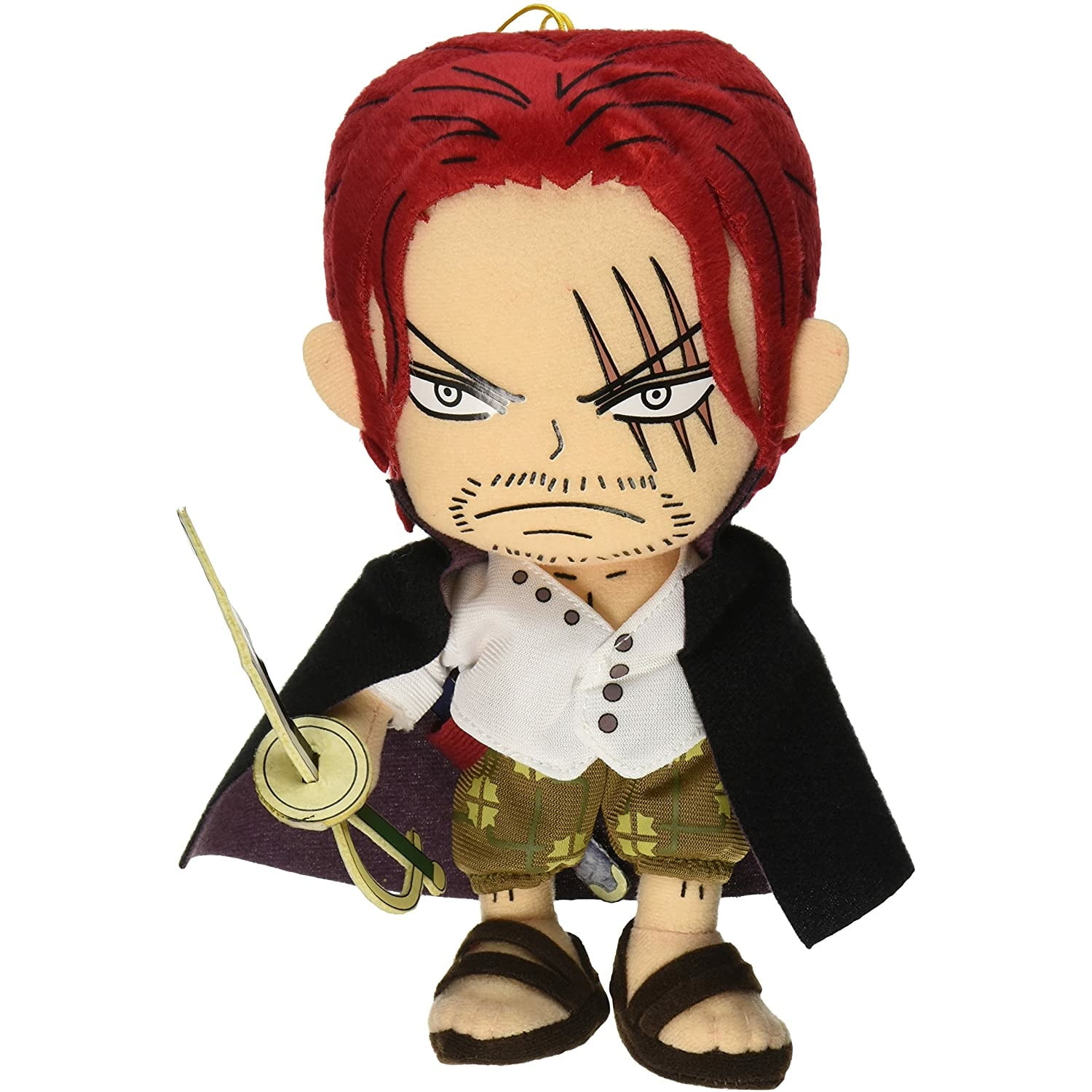 Plush - One Piece - New Shanks 8'' Soft Doll Anime Licensed ge52723 -  