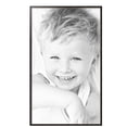 thumbnail image 2 of ArtToFrames 28" x 47" Black Square with Gold Beads Picture Frame, 28x47 inch Black Wood Poster Frame (WOM-5021),  Pack, 2 of 7