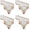 Pink 4Packs, variant on Table Flag Lace Doily Placemat Tray Pad Long Towel European Wine Red And White Lace Table Flag 4PCS Pink 4Packs 150x40 cm