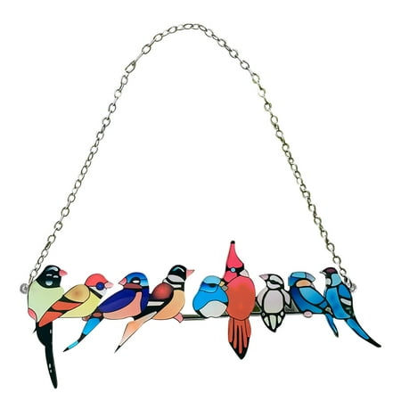 

Clearance items Bird Series Sculptures Pendant Home Decoration for Patio Yard Decor Creative Gif