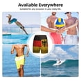 thumbnail image 6 of Mens Swim Trunks German Flag With The German Quick Dry Board Shorts with Compression Liner, 6 of 6