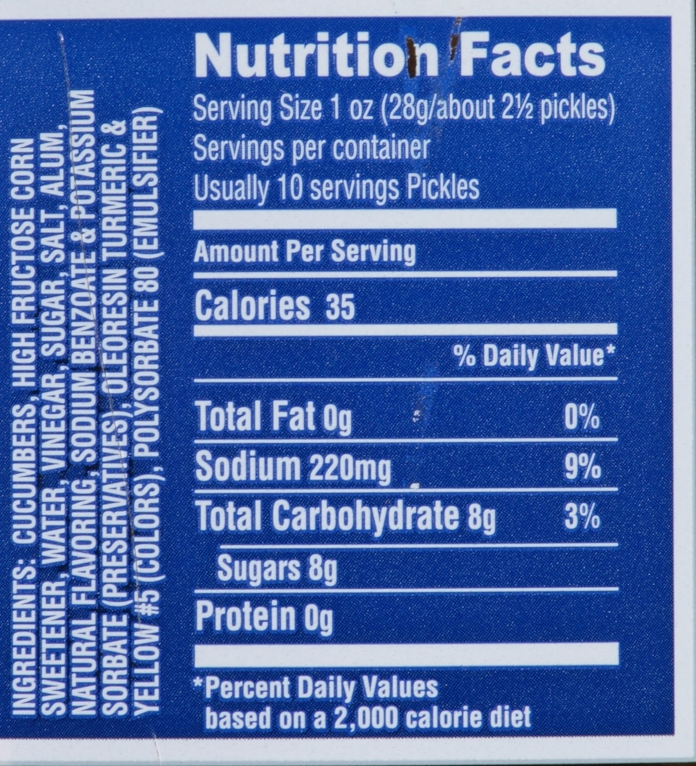 (2 pack) Del-Dixi: Sweet Pickles, 16 oz