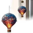 thumbnail image 1 of Hot Air Balloon 2D Pendant Delicate And Cute Suitable For In Any Occasion To Life And Showcases A Unique Personality, 1 of 4