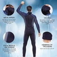 thumbnail image 6 of Stretch 3mm Neoprene Wetsuit, Back Zip Full Body Diving Suit, for Men-Snorkeling, Scuba Diving Swimming, Surfing - L L, 6 of 10
