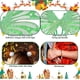 thumbnail image 5 of Guardurnaity Disfraz de ala de hada de Halloween destaca con hilo de filigrana Vestido de ala de hada de mariposa Accesorios de disfraces rosa, 5 of 6