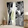thumbnail image 3 of Feelyou Cartoon Grey Gamepad Curtains Pack of 2 (42x84 Each) for Kids, Modern Video Game Curtains Blackout, Game Gonsole Bedroom Curtains, Blackout Curtains Bedroom Decor, 3 of 6