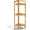 3-Tier, variant on 2026 New Bamboo Standing Shelf, 3 Tier Corner Shelf Staand, Free-Standing Shelf Units, Triangular Curved Corner Shelf Stand for Space-Saaving Display Ideal for Bathroom/Kitchen/Living Room Storage