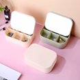 thumbnail image 1 of ¡Oferta Imperdible!, Caja de almacenamiento de cosméticos con tapa y etiqueta a prueba de polvo Caja de almacenamiento de escritorio con seis compartimentos para lápiz labial y artículos diversos, 1 of 8