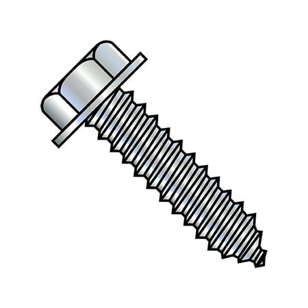 

5/16-9X3 A/F.428-.437 Head Hgt.200-.230 Unslotted Indent Hex Washer Lag Screw Full Thread Zinc (Pack Qty 500) BC-314807LHW
