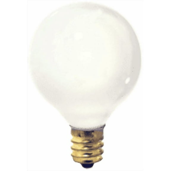 Good Bulb 15W G12 E12 Incandescent Globe Bulb  White | 120V | 1500 Hr Life 10-Pack
