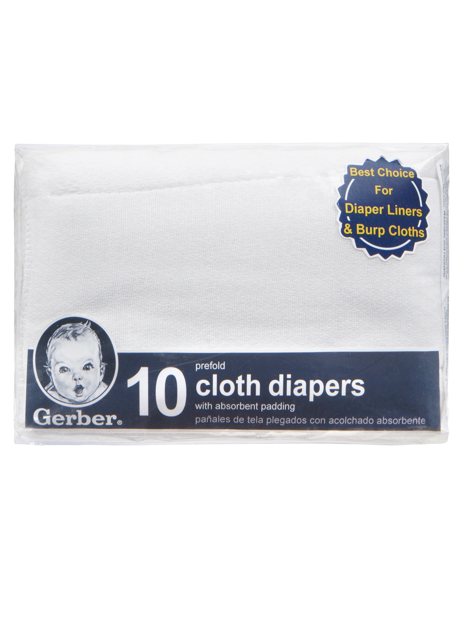 gerber 10 pack cloth diapers walmart