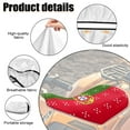 thumbnail image 6 of Uorisanigo ATV Seat Cover Seats Cushion Cover 4 Wheeler Accessories Universal Waterproof Strech Portuguese Flag ATV Back Seat Powersports Cushion Covers Breathable Padded Protectors, 6 of 7