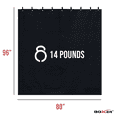 thumbnail image 7 of Boxer Tools XL Studio Grommeted Sound Dampening Blanket 80 in. x 96 in. Light Blocker, Moving Blanket, General Indoor/Outdoor Use, 7 of 7