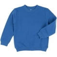 thumbnail image 4 of Leveret Kids & Toddler Boys Girls Long Sleeve Sweatshirt Royal Blue (Size 8 Years), 4 of 4