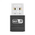 thumbnail image 1 of Adaptador USB WiFi 6 AX286Mbps 2.4G, Receptor Inalámbrico WiFi 6 -MIMO OFDMA Sin Controlador para 7/8.1/10/11, 1 of 5