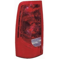KAI New CAPA Certified Standard Replacement Driver Side Tail Light Lens And Housing, Fits 2003-2003 Chevrolet Silverado