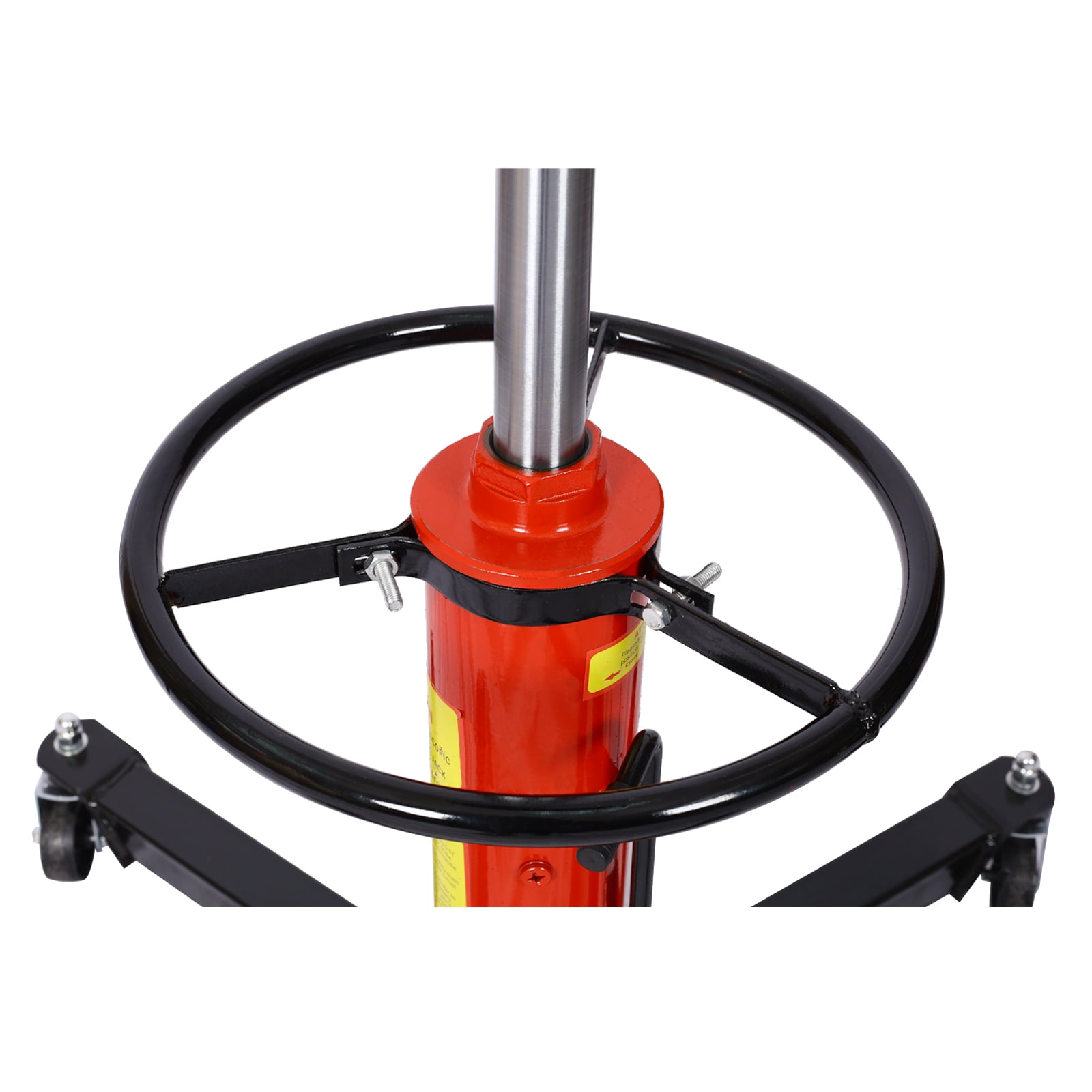 Transmission Jack, High Lift 1660 Lbs Hydraulic Telescoping Transmission Jack 2 Stage Hydraulic Ram Transmission Floor Jack Floor Jack Stand 360° Swivel Wheel Hydraulic Garage/Shop Lift Hoist