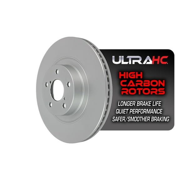 UltraHC Coated High Carbon Brake Rotor, Front UR002115, Subaru Forester 2016-2009