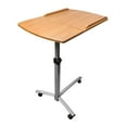 thumbnail image 1 of Prolinemax Adjustable Angle and Height Rolling Laptop Desk Cart Over Bed Hospital Table Stand 26-40 Inch, 1 of 4