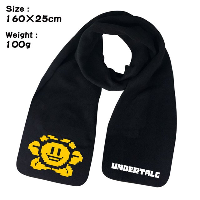 Undertale Sans-bufanda de invierno para hombres y mujeres, chal cálido con estampado de calavera y corazón rojo, suave, Cosplay, Unisex Fivean unisex