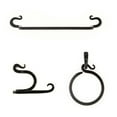 thumbnail image 5 of Curved Pointed Forged Iron Bathroom Accessories Set | AIW-BAS001, 5 of 6