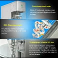 thumbnail image 2 of Kolice Commercial Frozen Yogurt Gelato Fresh Fruit Ice Cream Blending Machine, 2 of 9