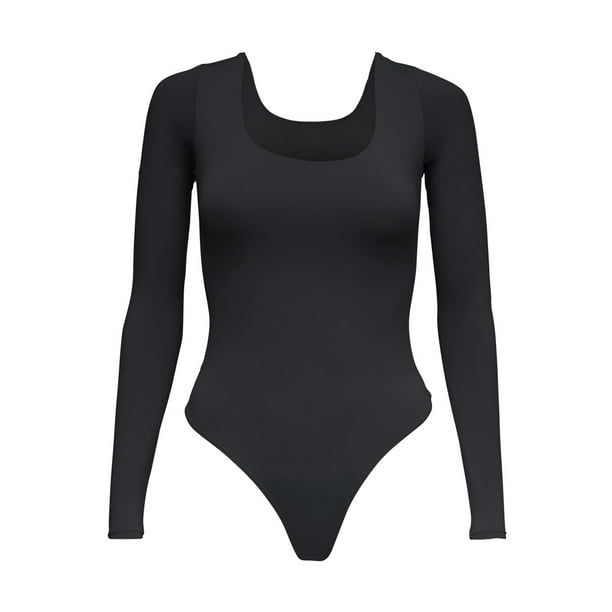 VF-Sport Girl Top - Scoop Neck Children Body Bodysuit 3/4 Sleeve - VF-Sport
