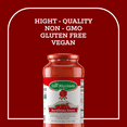 thumbnail image 2 of Arrabbiata Pasta Sauce Spicy 100% Product of Italy 24 Ounce Jars Ingredients With San Marzano Tomatoes Spicy (Pack of 3), 2 of 6