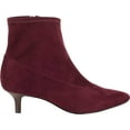 thumbnail image 2 of Stephanie II Booties by Bella Vita Women's Super Suede  Red Size 11 M, 2 of 6