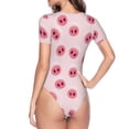 thumbnail image 4 of Naloa Cute Pig Nose Women's Short-Sleeved Onesie, One-Piece Swimsuit for Parties, dates, clubs - Large, 4 of 9