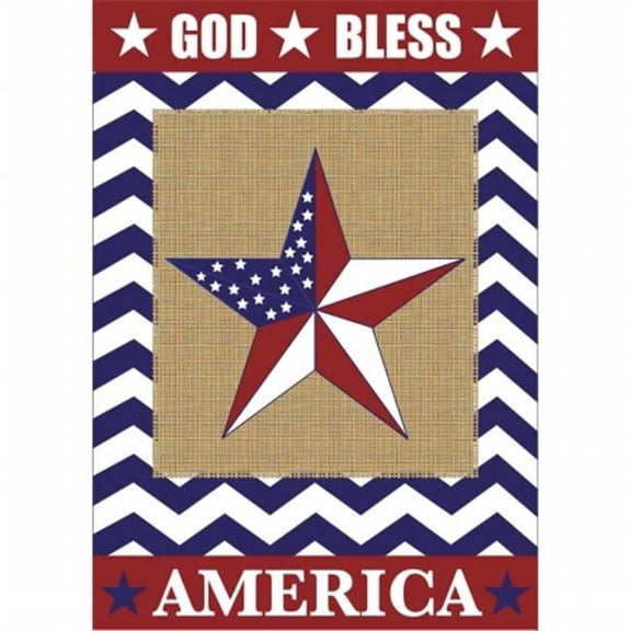 Jozie B 723 God Bless America Star Flag, Large