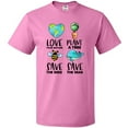 thumbnail image 3 of Inktastic Earth Day Plant a Tree Save the Bees Save the Seas Love Your Mother Earth T-Shirt, 3 of 5