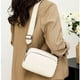 thumbnail image 2 of Crossbody bag Women's leather small shoulder bag with zipper off-white, 2 of 4