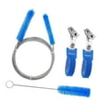 thumbnail image 1 of TISHITA 2 Pieces Cpap Tube Cleaning Brush, Easy to Use High Performance for Standard Cpap Hoses with 2 Hose Fixing Clip Strap Premium, 1 of 7