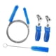 thumbnail image 1 of Cepillo de limpieza de tubo CPAP de 2 piezas con 2 piezas Accesorios de correa de clip de fijación de manguera para mangueras CPAP estándar, premium, 1 of 7